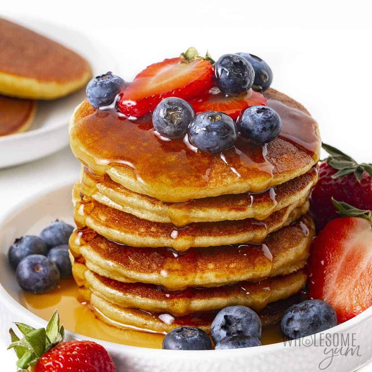 wholesomeyum Low Carb Keto Pancakes Recipe 21